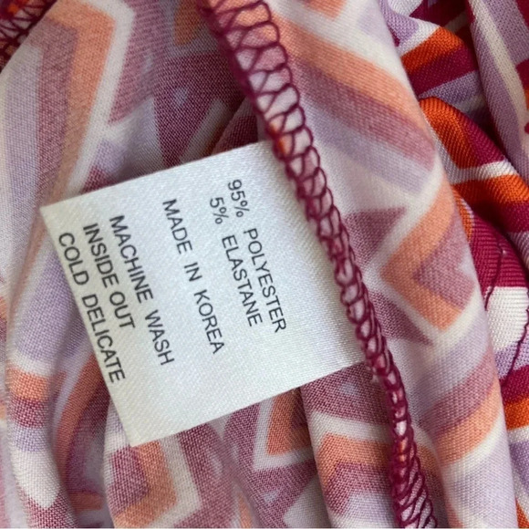 Tracy Negoshian Geometric Summer Dress Sz Medium M - Picture 7 of 9